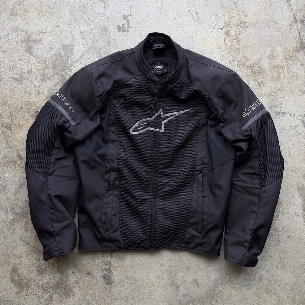 Alpinestars T-Faster Air Mesh Motorcycle Jacket XXL Black